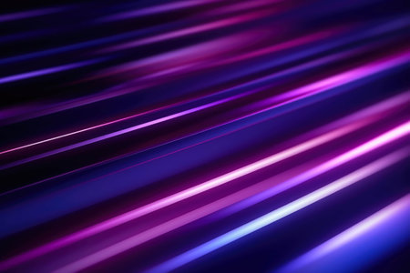 abstract background with smooth lines in purple shades (see more in my portfolio)の素材