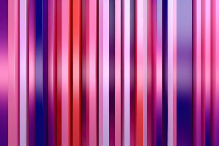 Colorful vertical stripes background. Abstract striped pattern. Vector illustration.の素材