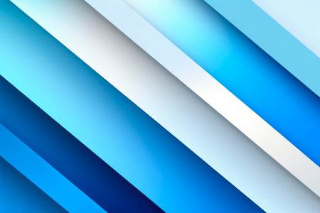 Abstract blue and white background with diagonal stripes. Vector illustration for your designの素材