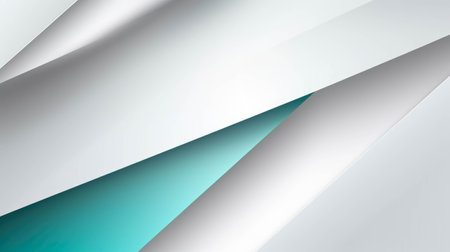 Abstract background with blue and white paper layers. Vector illustration for your designの素材
