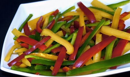 Sliced pepper