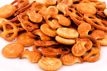 Variation of the snacksの写真素材