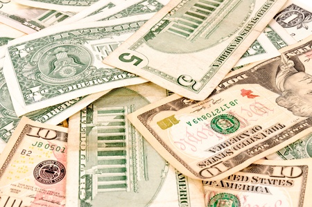Dollars seamless background 
