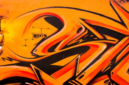 Belgrade graffity on the wallのeditorial素材