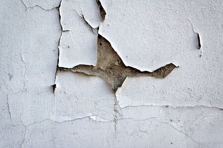 Crack wall backgroundの写真素材