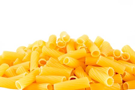 Macaroni isolated on white