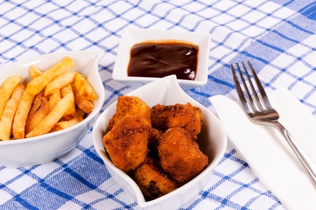 Meal on the table is readyの写真素材