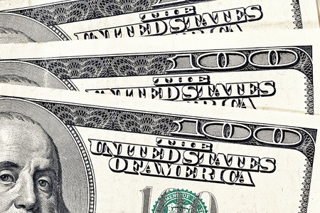 One hundred dollars background