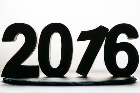 2016 sign in the back light