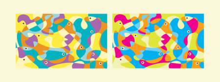 This is a seamless abstract geometric background.
Resizeable & Editableのイラスト素材