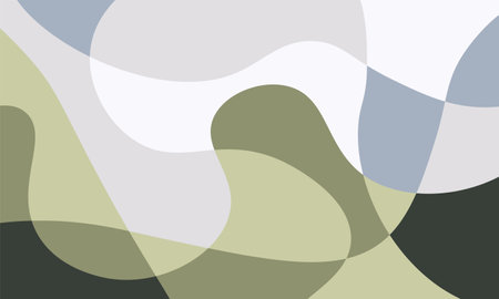 abstract wavy multicolor background elementのイラスト素材