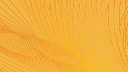 abstract horizontal background with delicate curvy linesのイラスト素材