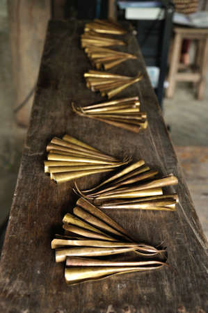 Brass nails for Thai nail dance which Tai Yuan culture 