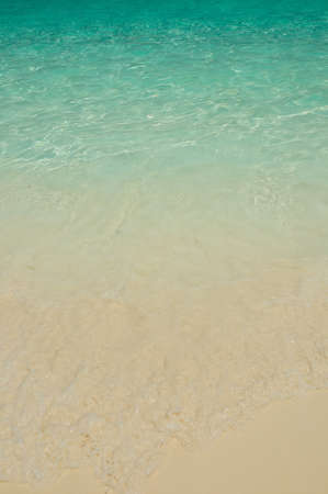 Sea water and the beach 