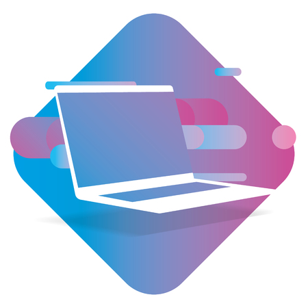 Isometric wireless mobile devices, computerのイラスト素材