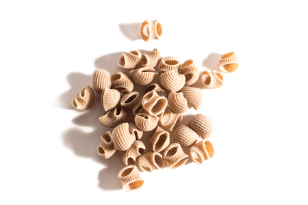 Healty ancient grain sicilian pasta, timilia varietyの写真素材