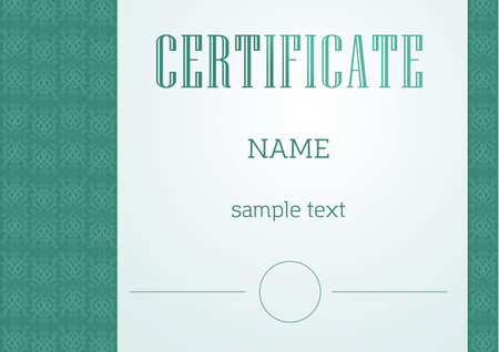 Certificates and Diplomasのイラスト素材