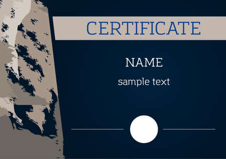 Certificates and Diplomasのイラスト素材