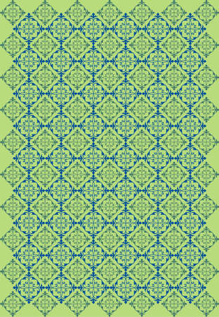 Vector arabic pattern ornamentのイラスト素材