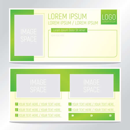 Business abstract vector template for Brochure, Poster, Corporate Presentation, Portfolio, Flyer, Front and back. Vectorのイラスト素材