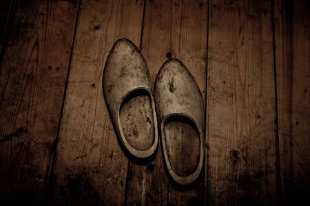 old clogsの写真素材