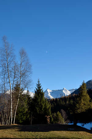 Adamello Twin Peaksの写真素材