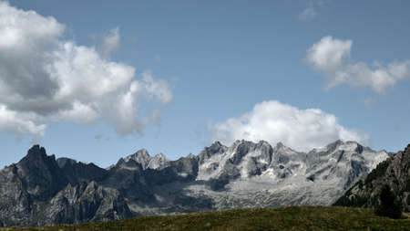 Alps view from Alpe Grandaの写真素材