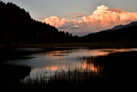 Piangembro at sunset fine artの写真素材