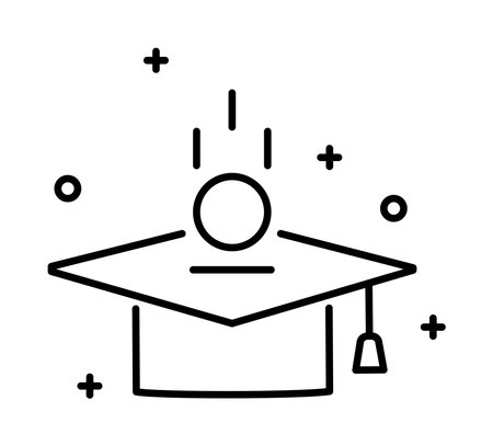 Investment vector icon on transparent background. Outline Investment vector iconのイラスト素材