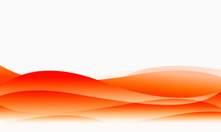 Abstract waves. Flowing curves, lovely color.の写真素材