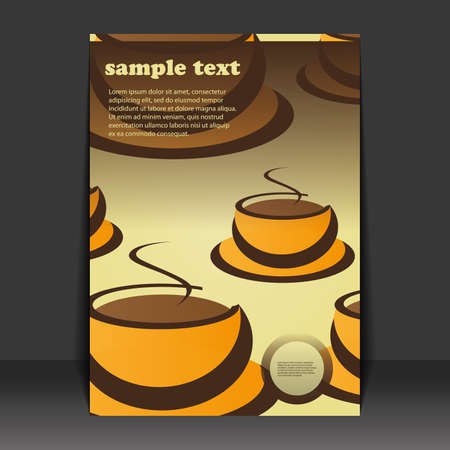 Flyer designのイラスト素材