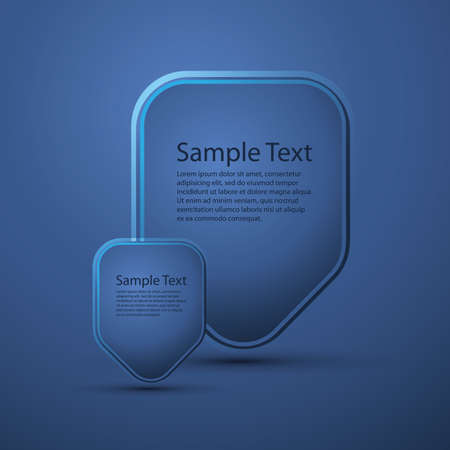 Speech bubble vectorのイラスト素材