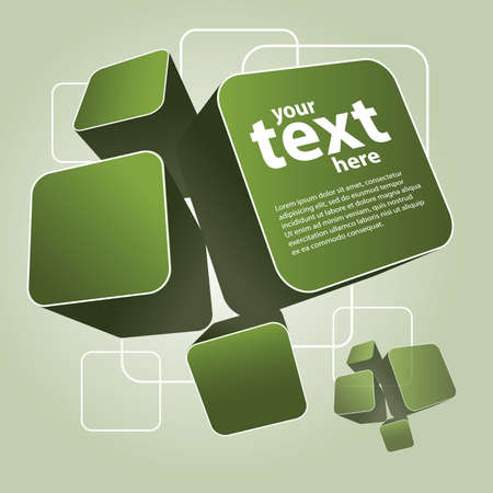 3D Abstract Backgroundのイラスト素材
