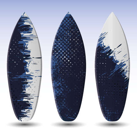 Surfboards Designのイラスト素材