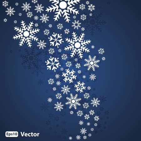 Abstract snow background vectorのイラスト素材