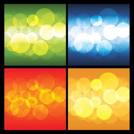 4 Abstract Background Vectorsのイラスト素材