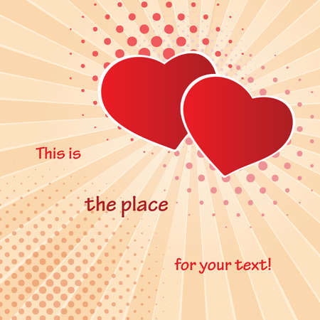 Vector Heart Design Illustrationのイラスト素材