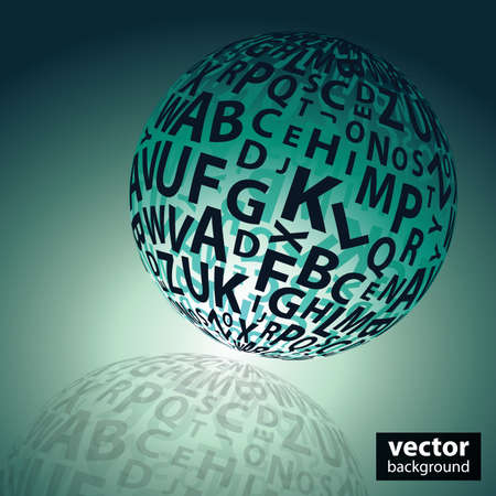 Background with Globeのイラスト素材