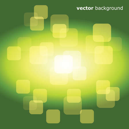 Glittering green and yellow lights background のイラスト素材