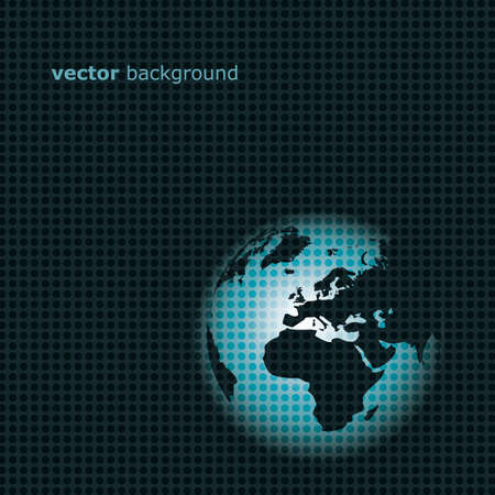 3d earth abstract backgroundのイラスト素材