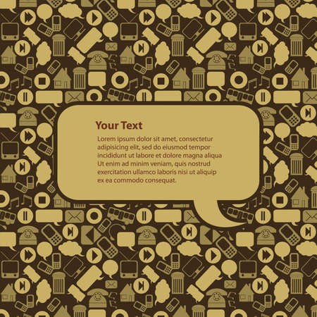 Abstract Background Vectorのイラスト素材