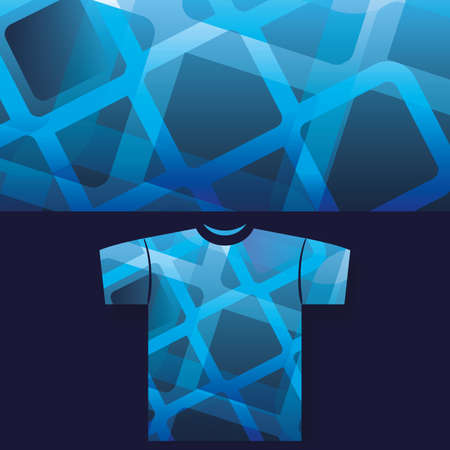 T-shirt printのイラスト素材