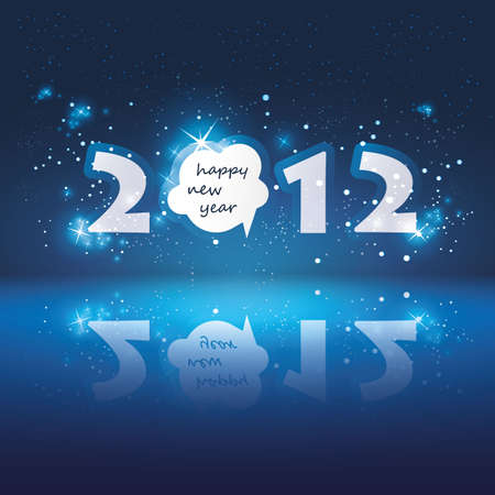 New Year Cardのイラスト素材