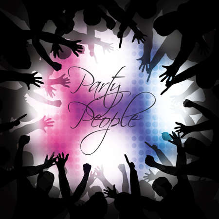 Flyer or Cover Design - Party Timeのイラスト素材