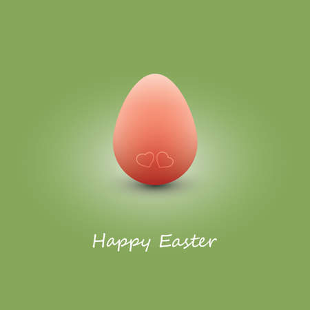 Happy Easter Cardのイラスト素材