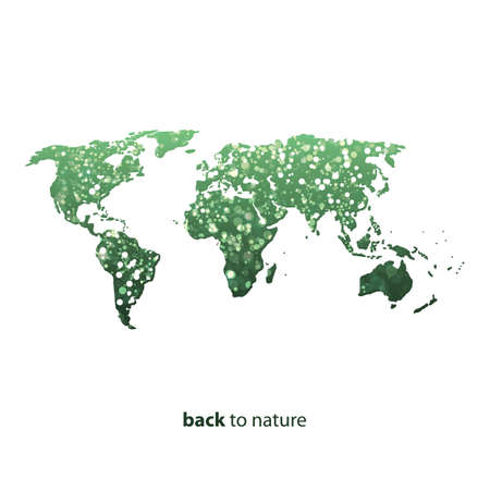 World Map Designのイラスト素材