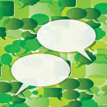 Speech bubbles backgroundのイラスト素材