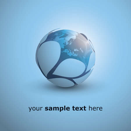Globe Design のイラスト素材