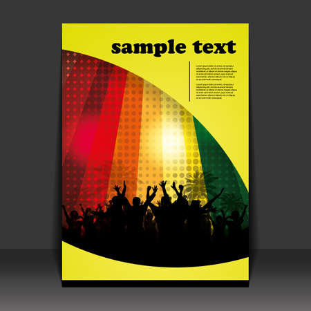 Flyer Design - Party Timeのイラスト素材