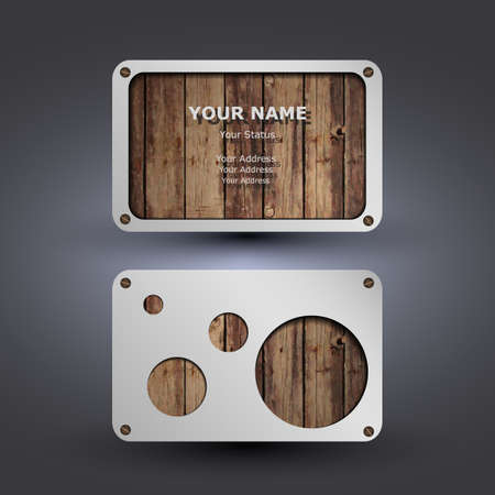 Business Card Templateのイラスト素材